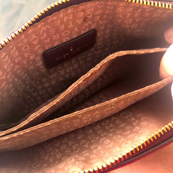 Kate Spade cross-body (purple/ burgundy) - Picture 4 of 7